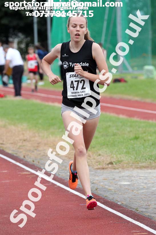 Graded 3000 metres, North East Grand Prix, Monkton, Jarrow. Photo: David T. Hewitson/Sports for All Pics